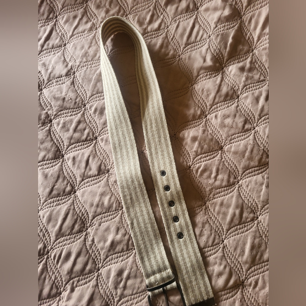 Women's Cream Belt